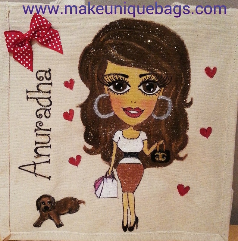 Personalised Bag Canvas Bag - Dollybags